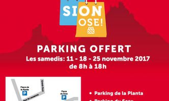 Free parking in Sion on two Saturdays in November